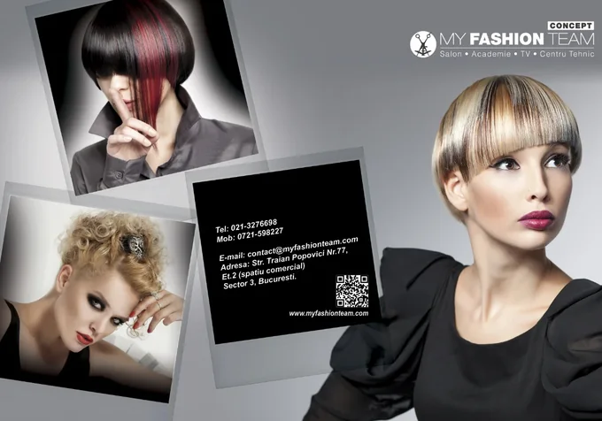 My Fashion Team — promotional flyer